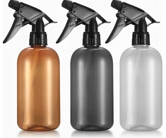 PURKŠKAMIEJI BUTELAI 3 Vnt. 500 ML PLASTIKINIS DALYTUVO PURŠKTUKAS