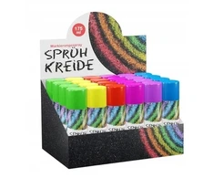 Purškiama kreida 150ml kreida purškiama plaunama 6vnt GM kreidos dažų RINKINYS