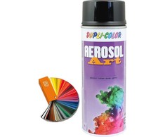 Purškiami akriliniai dažai DUPLI COLOR RAL7001, sidabro pilkos sp., 400 ml