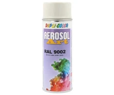Purškiami akriliniai dažai DUPLI COLOR RAL9010, baltos sp., 400 ml