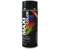Purškiami dažai MAXI-COLOR RAL9011, grafito juodos sp., 400 ml