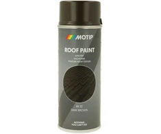 Purškiami dažai stogų dangai MOTIP, RR23, Dark pilkas, matiniai, 400 ml