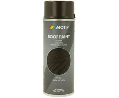Purškiami dažai stogų dangai MOTIP, RR32, Dark ruda, matiniai, 400 ml