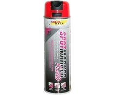Purškiami markiravimo fluorescenciniai dažai COLORMARK SPOTMARKER, raudonos sp., 500 ml