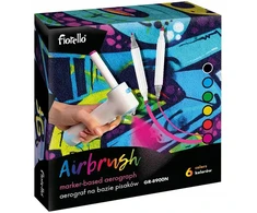Purškiamų flomasterių rinkinys Airbrush FIORELLO
