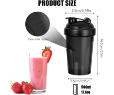 PURTYTOJAS 500 ml 2 BALTYMŲ BUTELIŲ RINKINYS SANTRAUKIAS PP KOŠTUMAS BE BPA