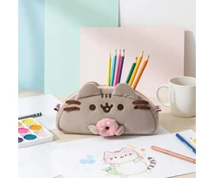 Pusheen School pieštukų dėklai aksesuarams Pliušinis mergaitėms Maišelis
