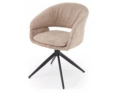 Pusiau pasukama kėdė su atlošu K-602 Halmar, Cappuccino spalvos