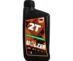 Pusiau sint. alyva dvitakčiams motociklų varikl. Molzer 1L TC/JASO FD