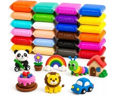 PUTO PLASTIC PASTA PUTO PLASTICINAS 24 VNT