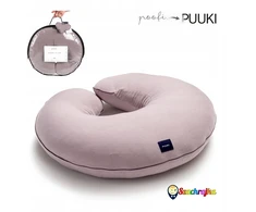 PUUKI - Poofi Kūdikių maitinimo pagalvė Ekologiška medvilnė, kruasanų levanda