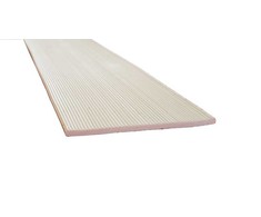 PVC apdailos juosta J040-01-50, pieno sp., 40 mm, 1m