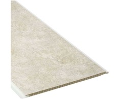 PVC dailylentė CEZAR 318, matinė, šviesaus granito sp., 2700 x 250 x 9 mm