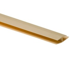PVC dailylentės sujungimo profiliuotis H-102 (310), 3 m ilgio
