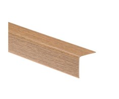 PVC kampinis profiliuotis W-PC-KR3030-118-275-LM, pušies sp., 2750 x 30 x 30 mm