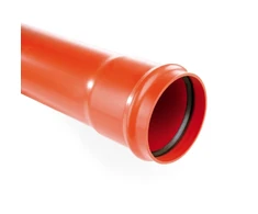 PVC lauko kanalizacijos alkūnė PIPELIFE, DN160 x 30°