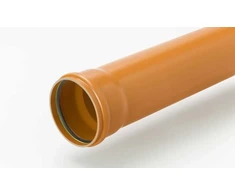 PVC lauko kanalizacijos alkūnė WAVIN DN110, 45°