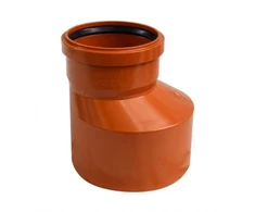 PVC lauko kanalizacijos pereiga WAVIN DN160 x 110