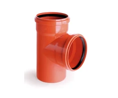 PVC lauko kanalizacijos trišakis PIPELIFE DN160 x 160 x 45°