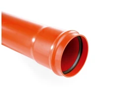 PVC lauko kanalizacijos vamzdis PIPELIFE COEX SN4, DN110 x 3,2 x 2000