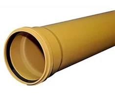 PVC lauko kanalizacijos vamzdis WAVIN, DN160 x 4,0 x 1000