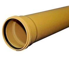 PVC lauko kanalizacijos vamzdis WAVIN, DN200 x 4,9 x 3000