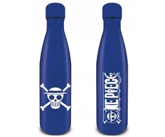 Pyramid Metalinė butelė - ONE PIECE - Piratų emblema - 540ml - Mėlyna - Unisex