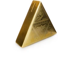 Ausinės Pyramid Piramidė taupyklė Tarptautinė The Legend of Zelda - Triforce - Taupyklė 17.5cm