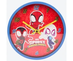 Pyramid Sieninis laikrodis 22 CM SPIDEY and HIS AMAZING FRIENDS ZEGAR Z LICENCJĄ