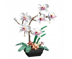 QBI Baltos orchidėjų konstrukcinės kaladėlės 581 vnt