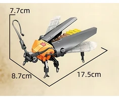 QBI Vabzdžių kaladėlės - Firefly statybiniai blokeliai Vabzdžiai 156 vnt