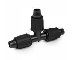 QJ T formos jungtis PE lašeliniams vamzdžiams 16 mm DSWAQJ-T16