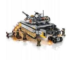 Qman statybiniai blokai - Abrams tankas ir sausumos dronas 482 vnt