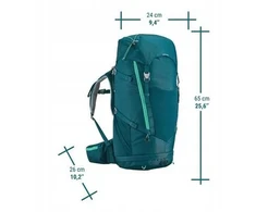 Quechua Vaikiška žygio kuprinė, MH500 40 litrų + 10 litrų