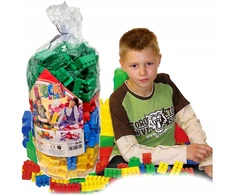 Qulki DIDELIŲ PLASTIKINIŲ BLUKŲ RINKINYS 300 vnt., KONSTRUKCIJA 28mm