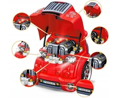 Qulki VAIKŲ VARIKLIO MECHANIKOS RINKINYS AUTOMOBILIŲ DIRBTUVĖMS SUDARYTI Ef