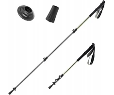 Qunature Aliumininės trekingo lazdelės, 62-135cm, 2 vnt.