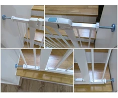 R-sport SAUGINIAI VARTAI S2a laiptams, durims 79-105 cm, apsauginiai išsiplėtimo vartai