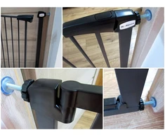 R-sport SAUGOS VARTAI S0 laiptams, durims 79-83,5 cm, apsauginiai išsiplėtimo vartai