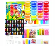 R2 CREATIVE SLIME LARGE XXL RINKINYS – 28 GLITTER PUTYS GABALĖLIAI 5+