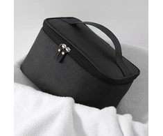 R70 Kosmetikos krepšys kelioninis dėklas 26x16x13 cm organizatorius kosmetikai, juodas