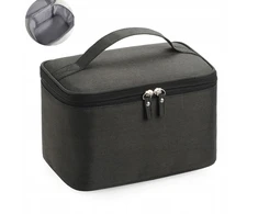 R70 Kosmetikos krepšys kelioninis dėklas 26x16x13 cm organizatorius kosmetikai, juodas