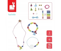 Rainbow Beads papuošalų rinkinys Janod 6+