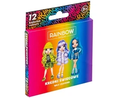 Rainbow High vaško kreidelės Astra, 12 spalvų vaikams