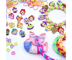 Rainbow Loom Fairy Charms apyrankių ir pakabukų rinkinys