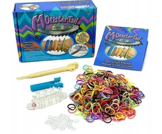 Rainbow Loom Monster-Tail - kelionių rinkinys - gaminiai ir guminės apyrankės