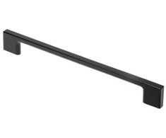 GTV Zamak handle 819 C=160mm juodas