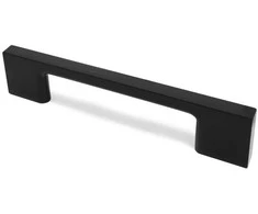 GTV Zamak handle 819 C=96mm juodas