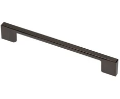 GTV Zamak handle 819 C=160mm juodas chrome