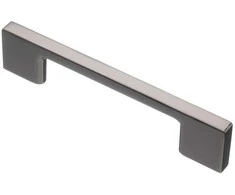 GTV Zamak handle 819 C=96mm juodas chrome